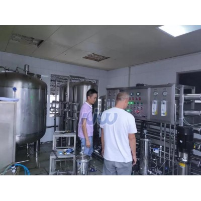 Industrial Two Stage Reverse Osmosis Water Purification Equipment Automatic Control