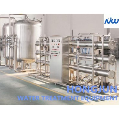 Industrial Two Stage Reverse Osmosis Water Purification Equipment Automatic Control' />