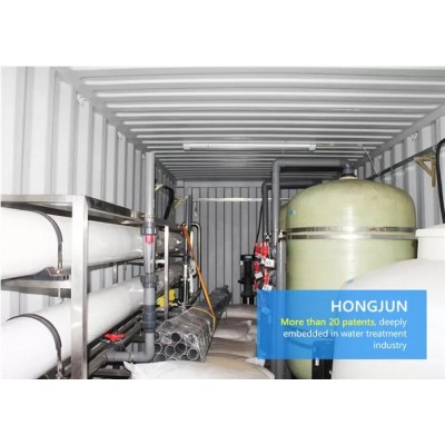 Professional Mobile Water Purification Plant 20ft-40ft Container Size For Commercial