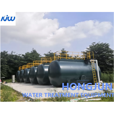 3000T/D Mobile Integrated Sewage Treatment Plant Machinery MB Easy To Install' />