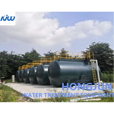 River Water MBR Purification System Movable Stand Alone Treatment Equipment' />