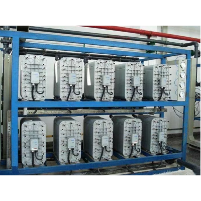 PH 6 20 PPB EDI Water Plant For Microelectronics Industry' />