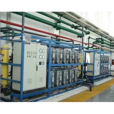 PH 6 20 PPB EDI Water Plant For Microelectronics Industry