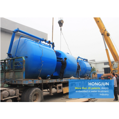 Carbon Stainless Steel Sand Filtration Tanks Machine Industrial Water Filter' />