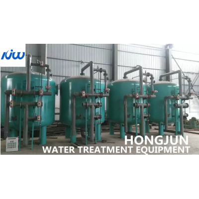 Carbon Steel Epoxy FRP 20000T Iron Manganese Water Filter' />