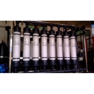 Stainless Steel Ultrafiltration Membrane System , 50000 L/H Filtration Membrane Filtration Unit