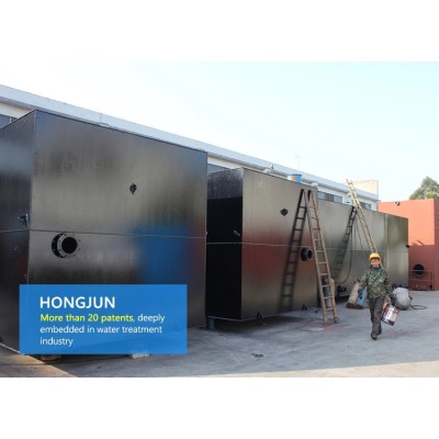 220T/D Automatic Buried Sewage Treatment Equipment PLC Auto Control' />