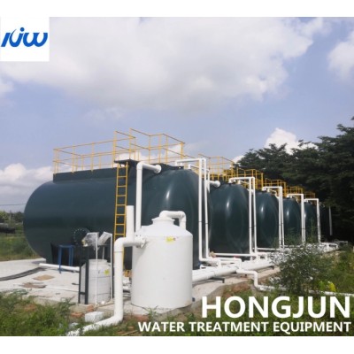 Industrial Domestic Sewage Treatment Equipment Integrated 6mm Thickness