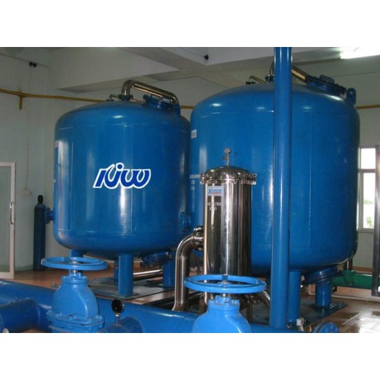 A3 Carbon Steel Tank Automatic Valve Exchange Water Treatment System