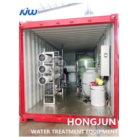 3 Phase 40ft 7000L/H Mobile Water Treatment Plant