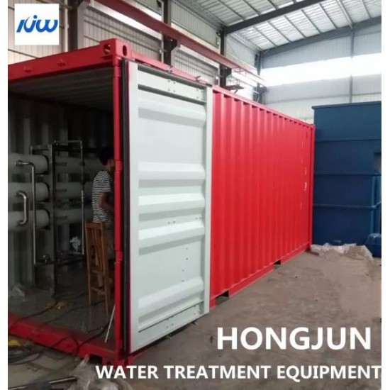 40 Feet Container 8000L/H Mobile Water Purification Plant