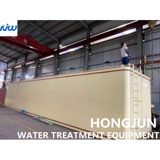 A3 Carbon Steel Automatic Domestic Sewage Treatment Plant