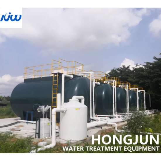 River Water MBR Purification System Movable Stand Alone Treatment Equipment