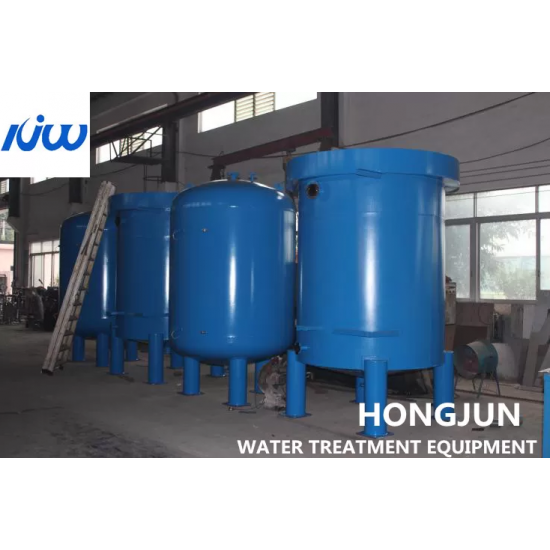 Vertical Manganese Sand Filter Tank For Well Water Groundwater