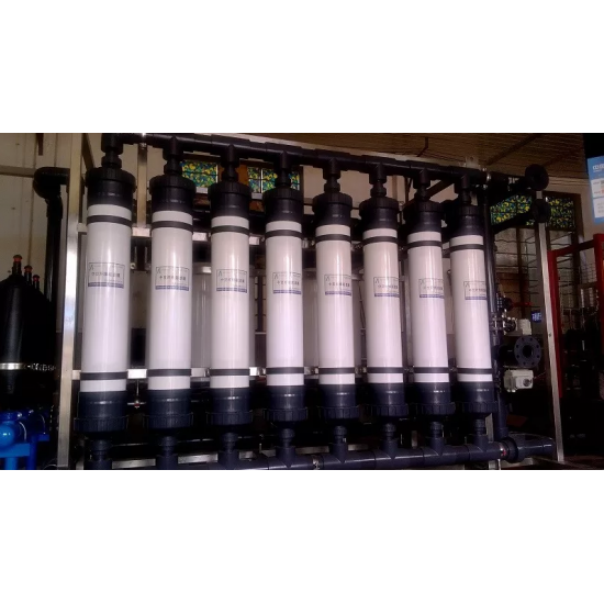 Stainless Steel Ultrafiltration Membrane System , 50000 L/H Filtration Membrane Filtration Unit