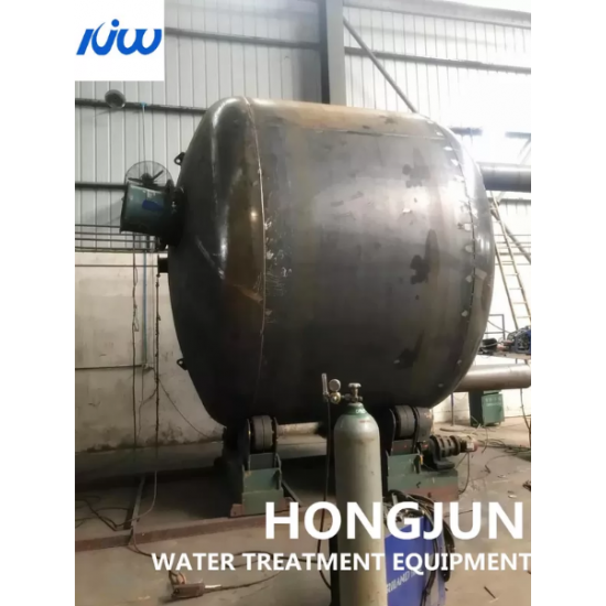 A3 Carbon steel Water Treatment Tank Quartz Sand Multi Media Filter