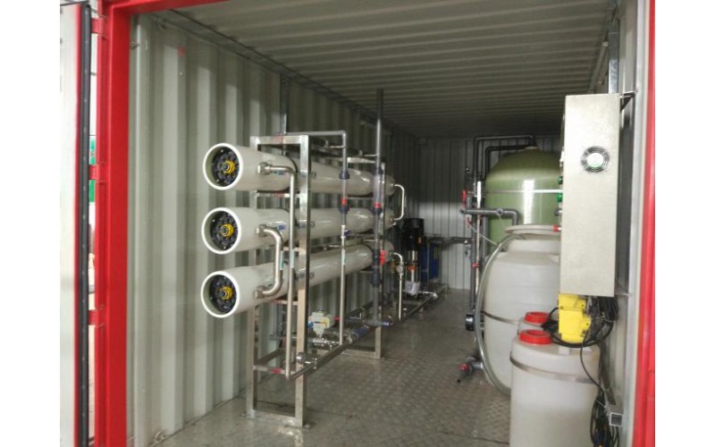 Water Filtering Device of 8m³/h for Angola Project